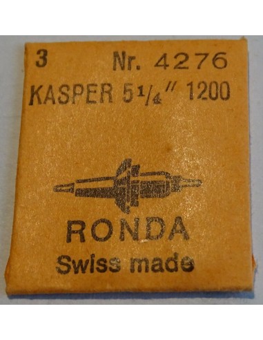 HORLOGERIE POUR MONTRE KASPER 5¼" 1200  UN AXE DE BALANCIER