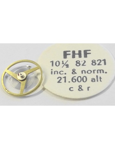 BALANCIER MONTRE FHF 82 - 821 INCA. NORM. 21600 ALT.