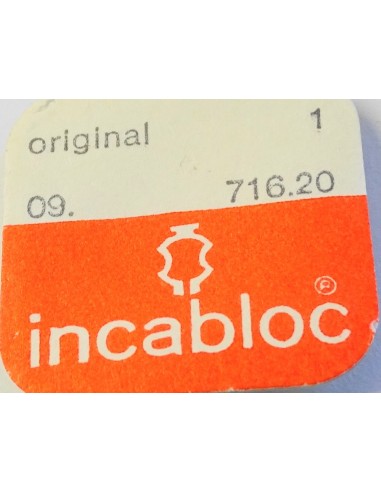 INCABLOC ORIGINAL DESSOUS 09.716.20 (cal. voir descriptif)