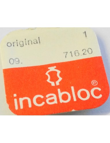 1 INCABLOC ORIGINAL DESSOUS 09.716.20 (cal. voir descriptif)