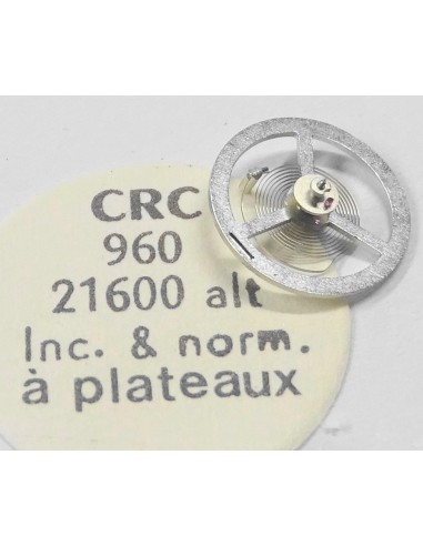 BALANCIER MONTRE CRC 960 INC. NORM. 21600 ALT. A PLATEAU