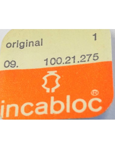 INCABLOC ORIGINAL DESSUS 09.100.21.275 (cal. voir descriptif)