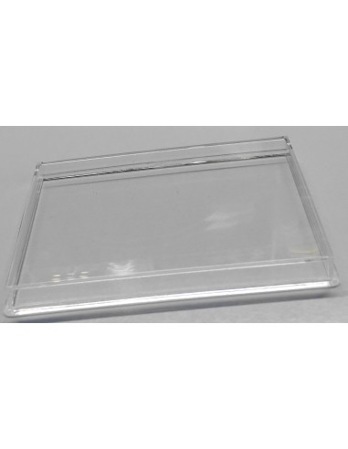 VERRE ACRYLIQUE RÉVEIL RECTANGLE 8.8 X 6.5 CM A TALON