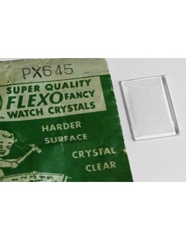 VERRE MONTRE U.S.A PX645 - 20.1 x 12.6 mm BOMBÉ BASE PLATE