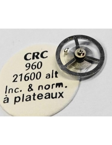 BALANCIER COMPLET MONTRE CRC 960 INC. NORM. 21600 ALT. A PLATEAU