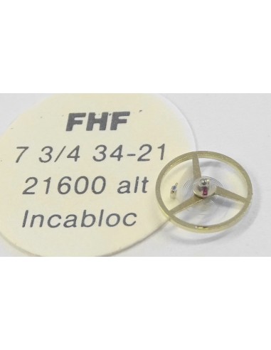 BALANCIER COMPLET MONTRE FHF 34-21 INCABLOC 21600 ALT.