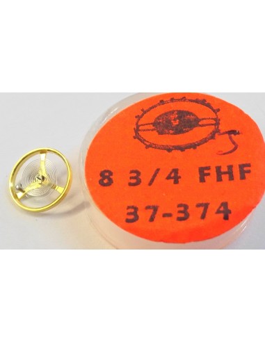 BALANCIER COMPLET MONTRE FHF 8¾ 37-374 JAUNE