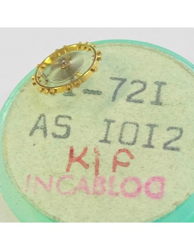 BALANCIER COMPLET MONTRE AS 1012 KIF INCA.