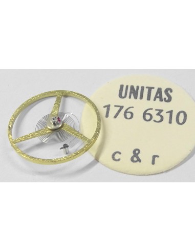 BALANCIER COMPLET MONTRE UNITAS 176 - 6310