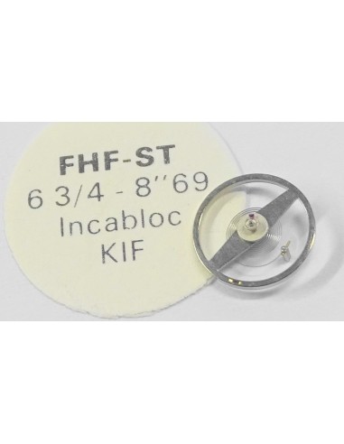 BALANCIER COMPLET MONTRE FHF-ST 6¾ 8" 69 INCABLOC KIF