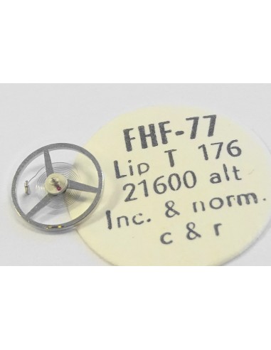 BALANCIER COMPLET MONTRE FHF 77 - LIP T176 VOIR PHOTO