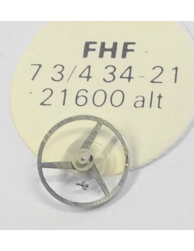 BALANCIER COMPLET MONTRE FHF 7¾ 34-21 - 21600 ALT.