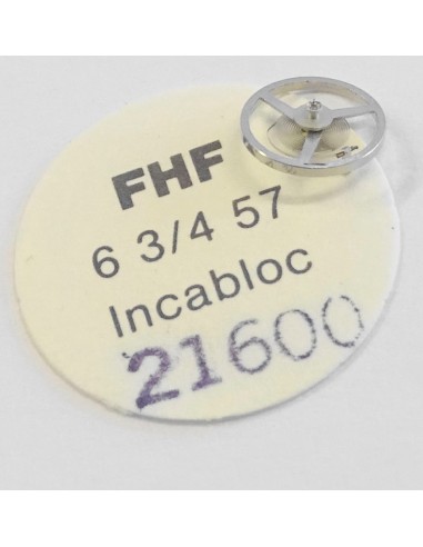 BALANCIER COMPLET MONTRE FHF 6¾ 57 INCABLOC 21600 ALT.