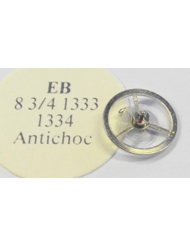 BALANCIER COMPLET MONTRE EB 8¾ 1333 1334 ANTICHOC