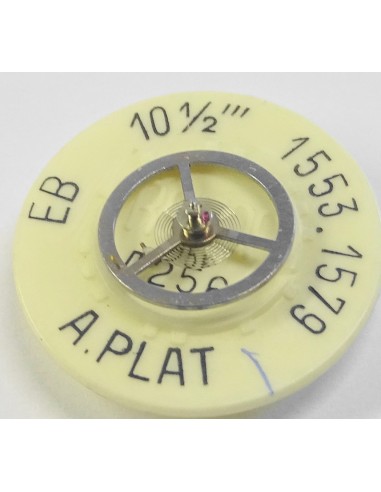 BALANCIER COMPLET MONTRE EB 10½ 1553 - 1579 A PLATEAU