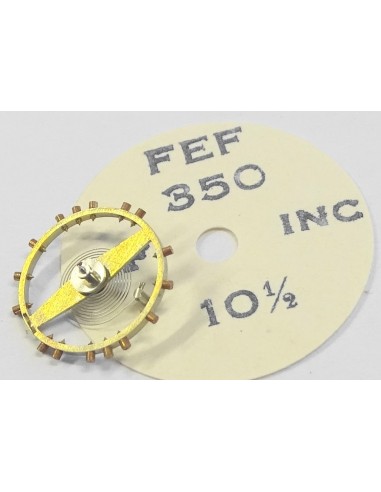 BALANCIER COMPLET MONTRE FEF 10½ 350 INCABLOC