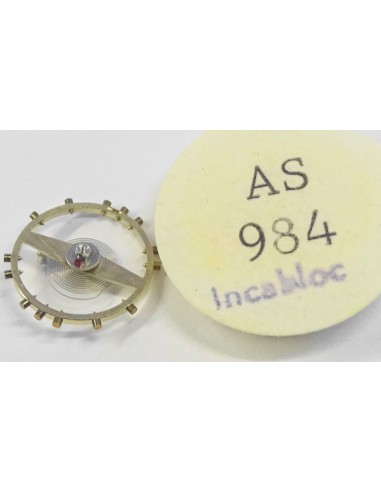 BALANCIER COMPLET MONTRE AS SCHILD 984 INCABLOC