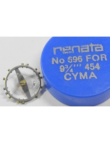 BALANCIER COMPLET MONTRE CYMA 9¾ 454