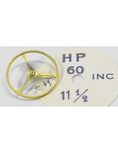 BALANCIER COMPLET MONTRE HP PARRENIN 11½ 60 INCABLOC