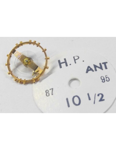 BALANCIER COMPLET MONTRE HP PARRENIN 10½ 87 - 95 antichoc