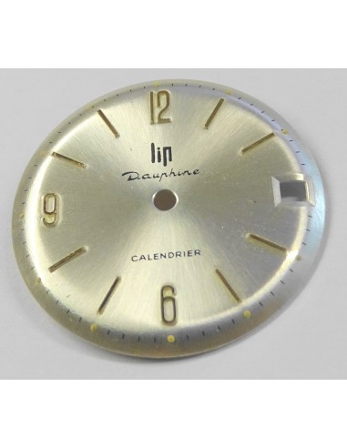 CADRAN D'ORIGINE STOCK LIP 1970 MONTRE DAUPHINE CALENDRIER