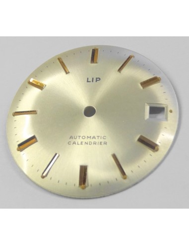 1 CADRAN D'ORIGINE STOCK LIP 1970 MONTRE AUTOMATIC CALENDRIER