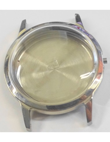 BOITIER VIDE MONTRE LIP 016 ACIER CHROMÉ STOCK LIP DE 1970