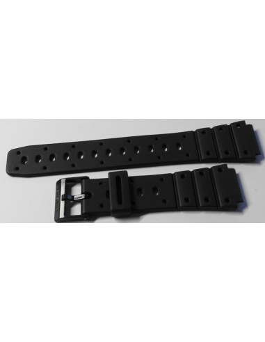 BRACELET MONTRE CASIO 282.P3 SILICONE NOIR