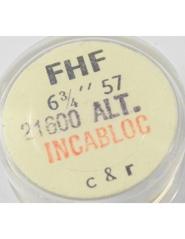 BALANCIER COMPLET MONTRE FHF 6¾ 57 INCABLOC  - 21600 ALT.