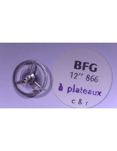 BALANCIER COMPLET MONTRE BFG 12" 866 A PLATEAU