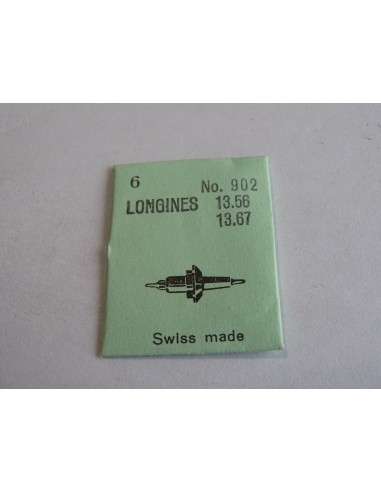 PIECE HORLOGERIE 1 AXE DE BALANCIER POUR MONTRE LONGINES 13.56 - 13.67