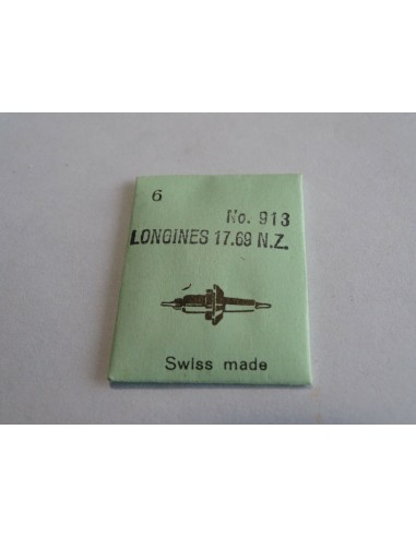 PIECE HORLOGERIE 1 AXE DE BALANCIER POUR MONTRE LONGINES 17.69 NZ