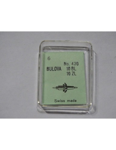 PIÈCE HORLOGERIE 1 AXE DE BALANCIER POUR MONTRE BULOVA 10 BL 10 ZL