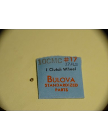 PIÈCE MONTRE HORLOGERIE BULOVA 10CMC CLUTCH WHEEL 17 JEWELS