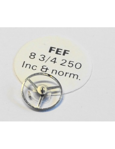 BALANCIER POUR MONTRE FEF 8¾ 250 INCABLOC ET NORMAL