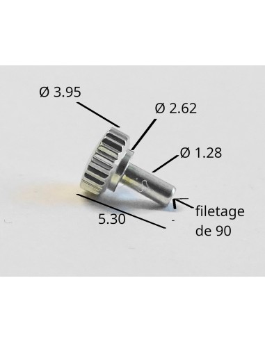 COURONNE REMONTOIR MONTRE EN ARGENT