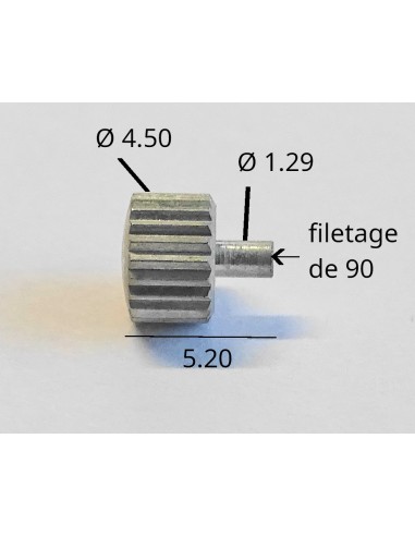 COURONNE DE REMONTOIR MONTRE EN ARGENT