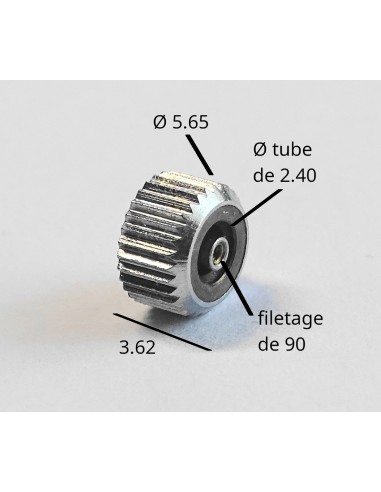 MONTRE COURONNE REMONTOIR CHROMÉE PLONGÉE 20 ATMOS